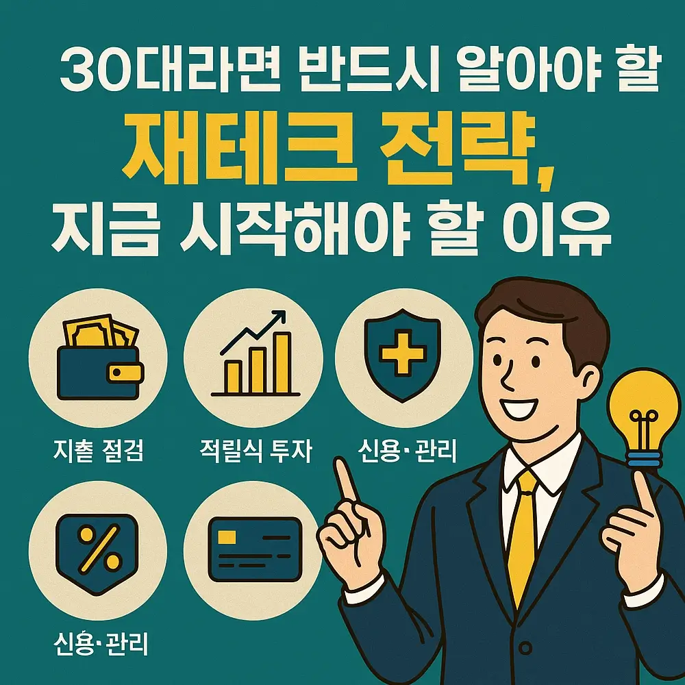 30대라면 반드시 알아야 할 재테크 전략, 지금 시작해야 할 이유 (1)