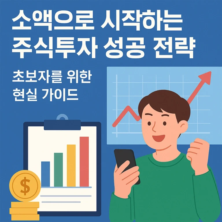 소액으로 시작하는 주식투자 성공 전략, 초보자를 위한 현실 가이드