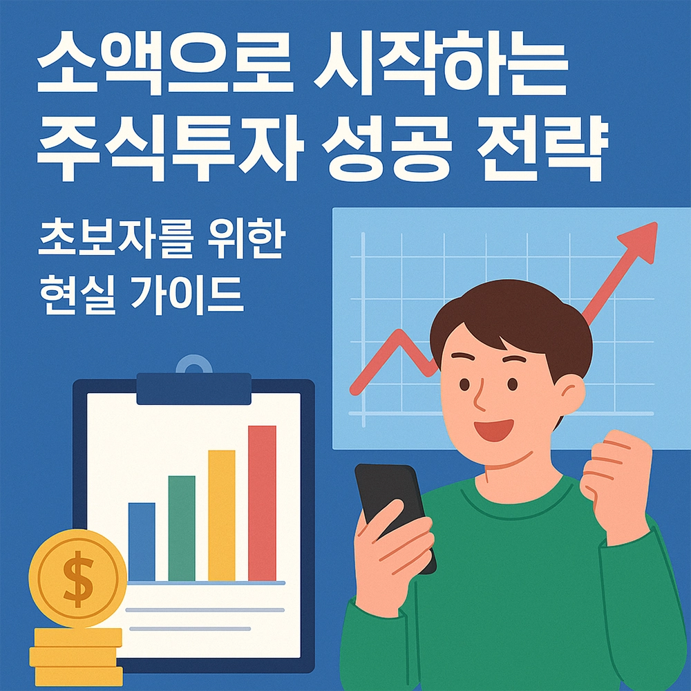 소액으로 시작하는 주식투자 성공 전략, 초보자를 위한 현실 가이드