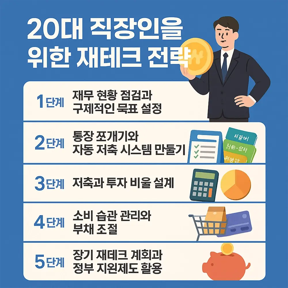 20대 직장인을 위한 재테크 전략 사회 초년생부터 시작하는 자산 형성 로드맵