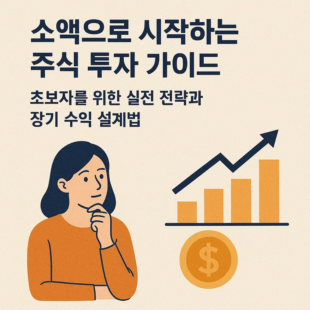 소액으로 시작하는 주식 투자 가이드 초보자를 위한 실전 전략과 장기 수익 설계법
