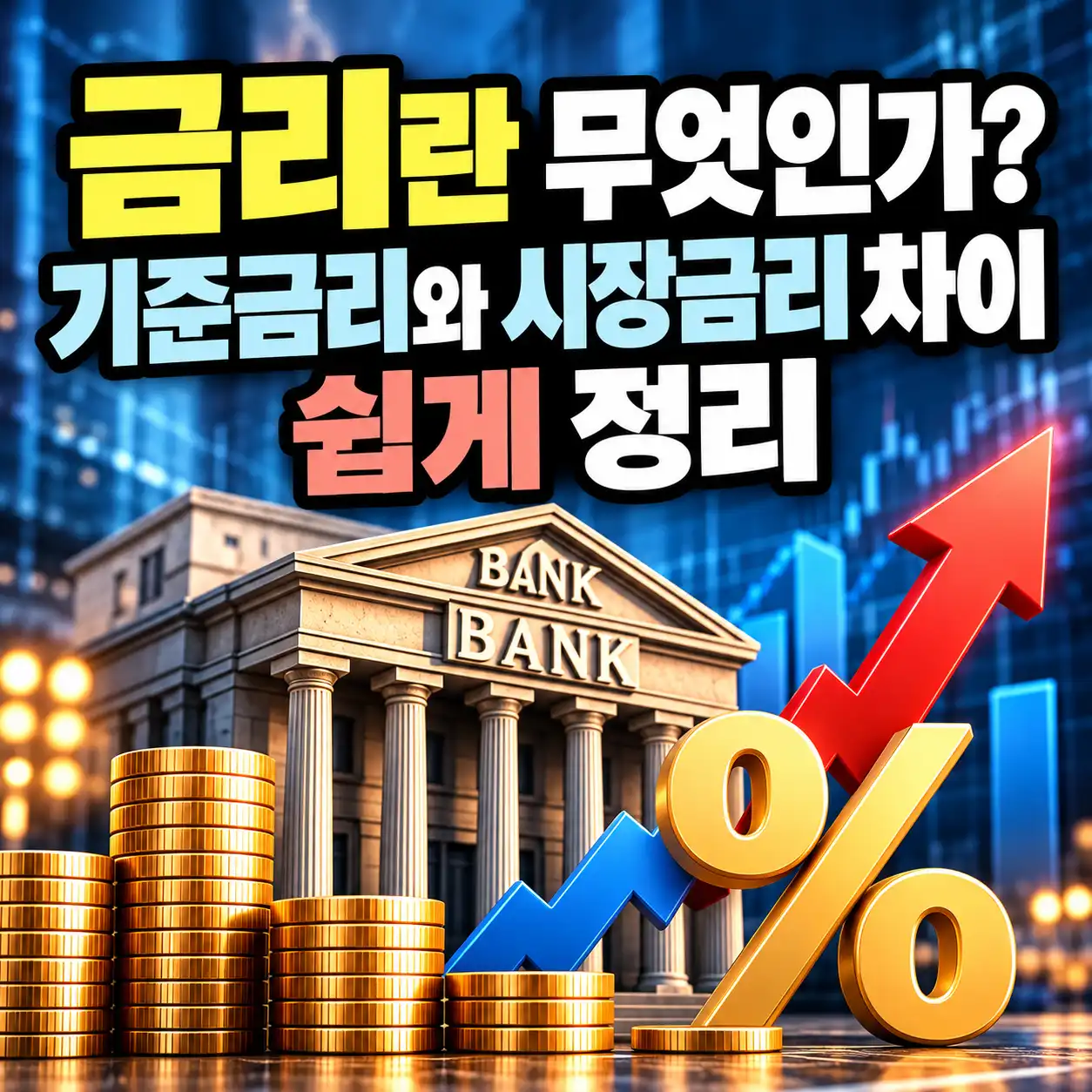 금리와 시장금리 한눈에 보기