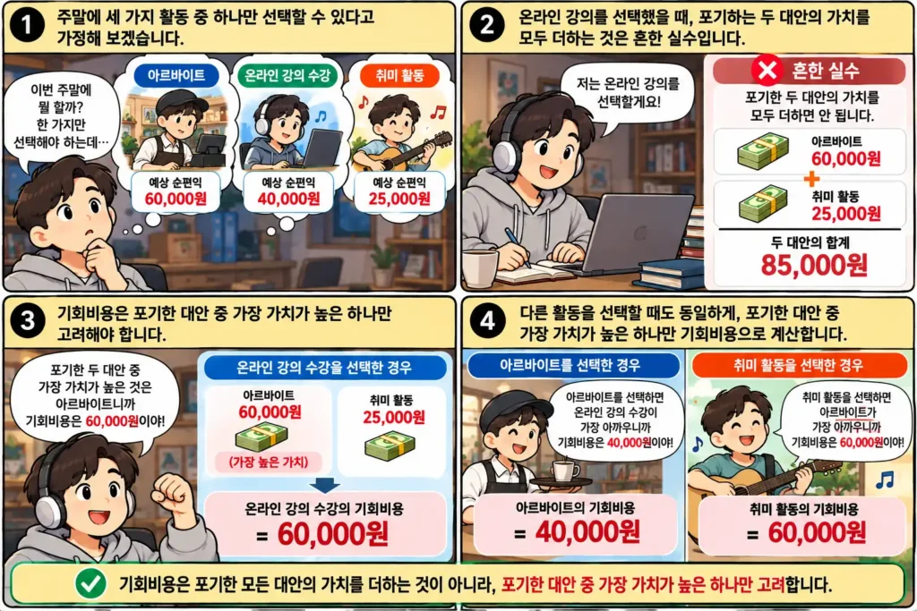 기회비용 제대로 이해하기 (1)